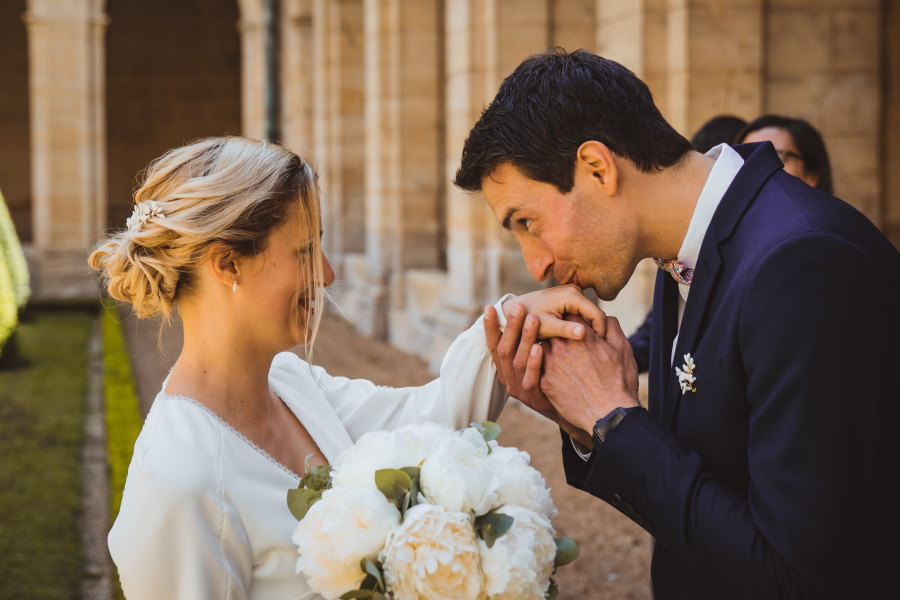 photographe mariage caen bouquet